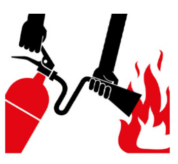 چگونه آتش را با کپسول آتش نشانی خاموش کنیم؟